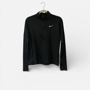 Nike Women's Element Dri-Fit 1/2 Zip Running Pullover Small Outdoors